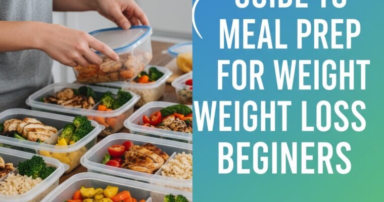 Guide to Meal Prep For Weight Loss Beginners