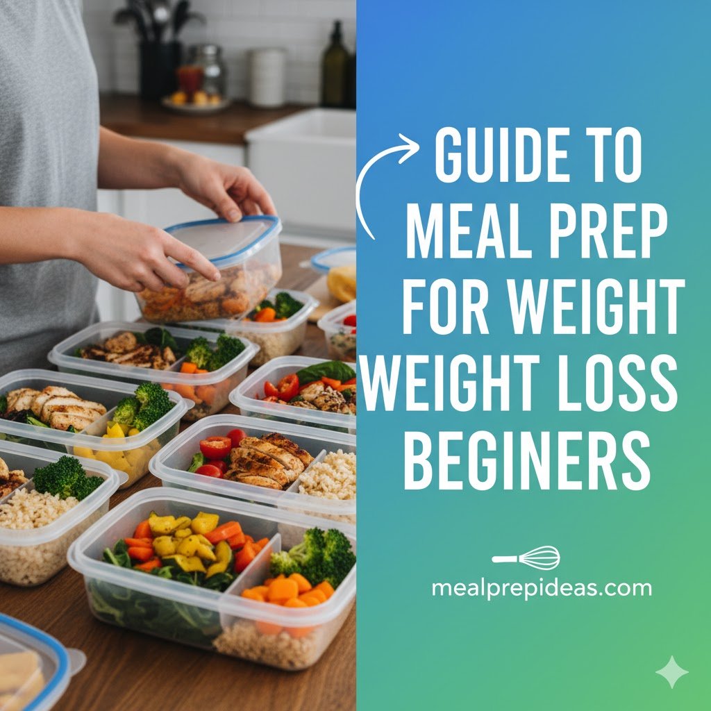 Guide to Meal Prep For Weight Loss Beginners