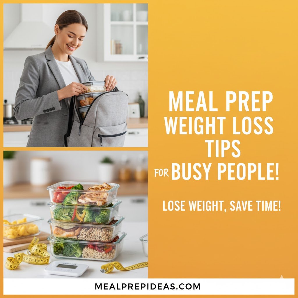 Meal Prep Weight Loss Tips For Busy People