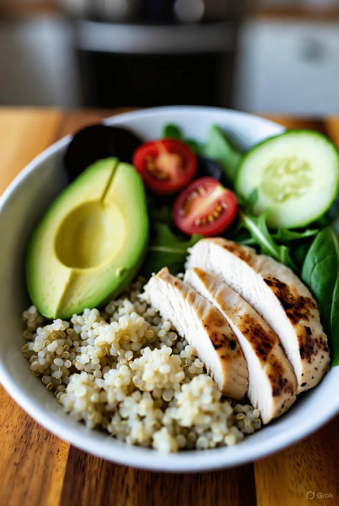 Quinoa Chicken Power Bowls